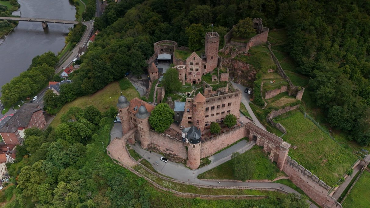 Burg Hirschhorn - Hessen